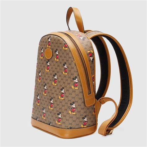 gucci beige green backpack|gucci black small backpack.